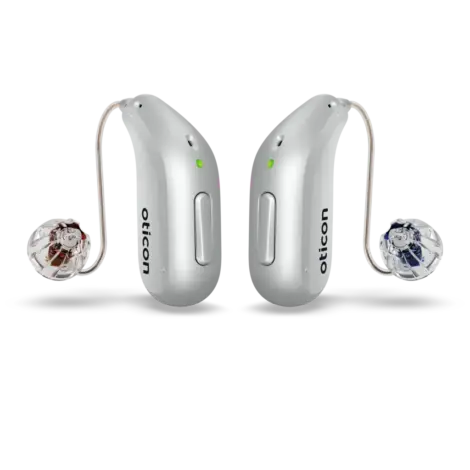 RIC Oticon Intent Rechargeable Hearing Aid - Genuine Hearing Aid at Ensound Hearing Centre Lahore