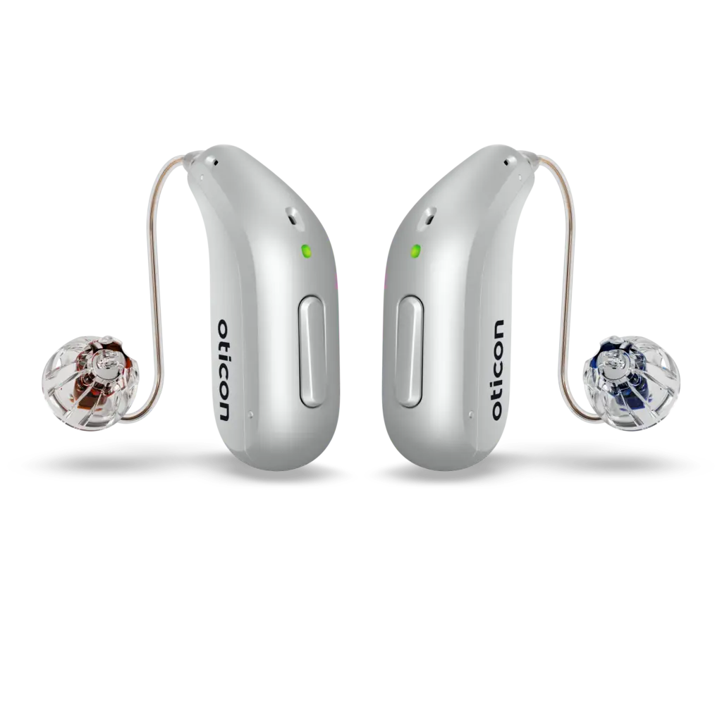 RIC Oticon Intent Rechargeable Hearing Aid - Genuine Hearing Aid at Ensound Hearing Centre Lahore